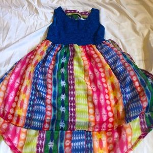 Kids Rainbow Dress
